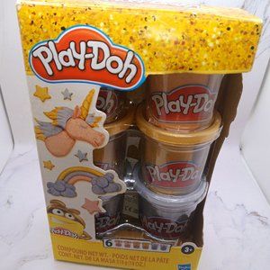Play-Doh 6 Pieces NWT
